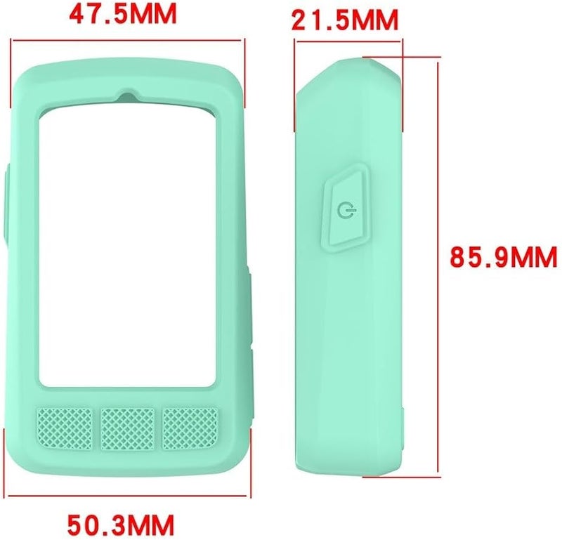 Wahoo ELEMNT ROAM V3 Silicone Anti Drop Protection Case Cover Green - Image 3